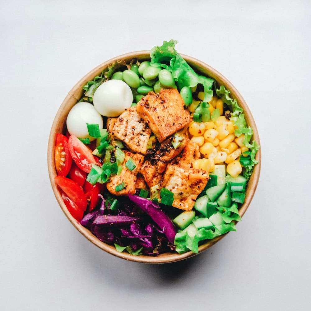 Knuspriger Tofu mit Sesam